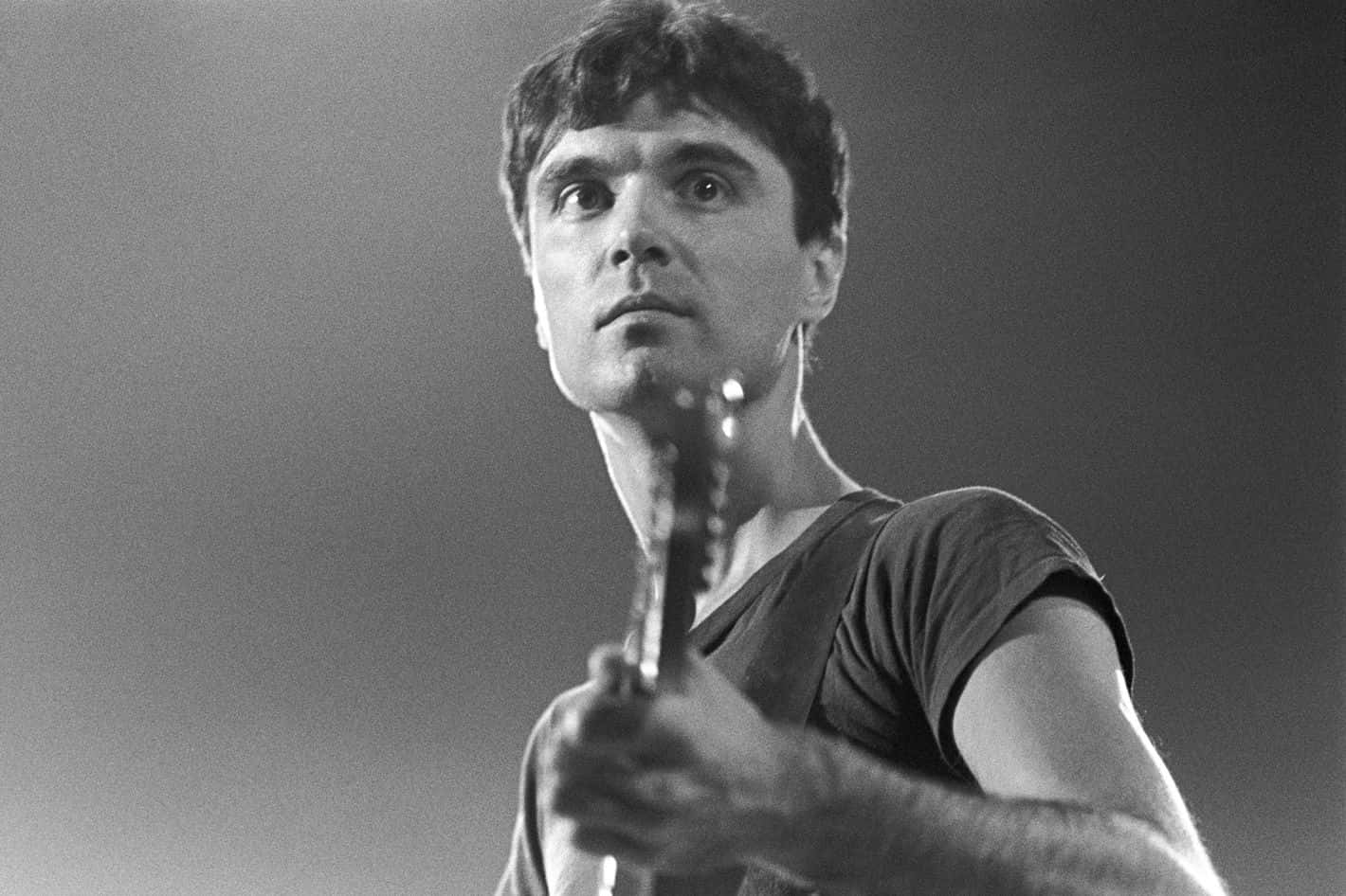 Band Members Of Talking Heads Performing Background