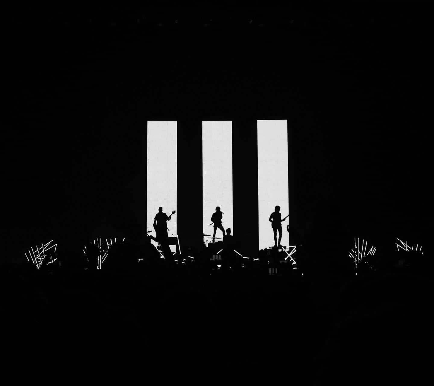Band Silhouette Concert Stage