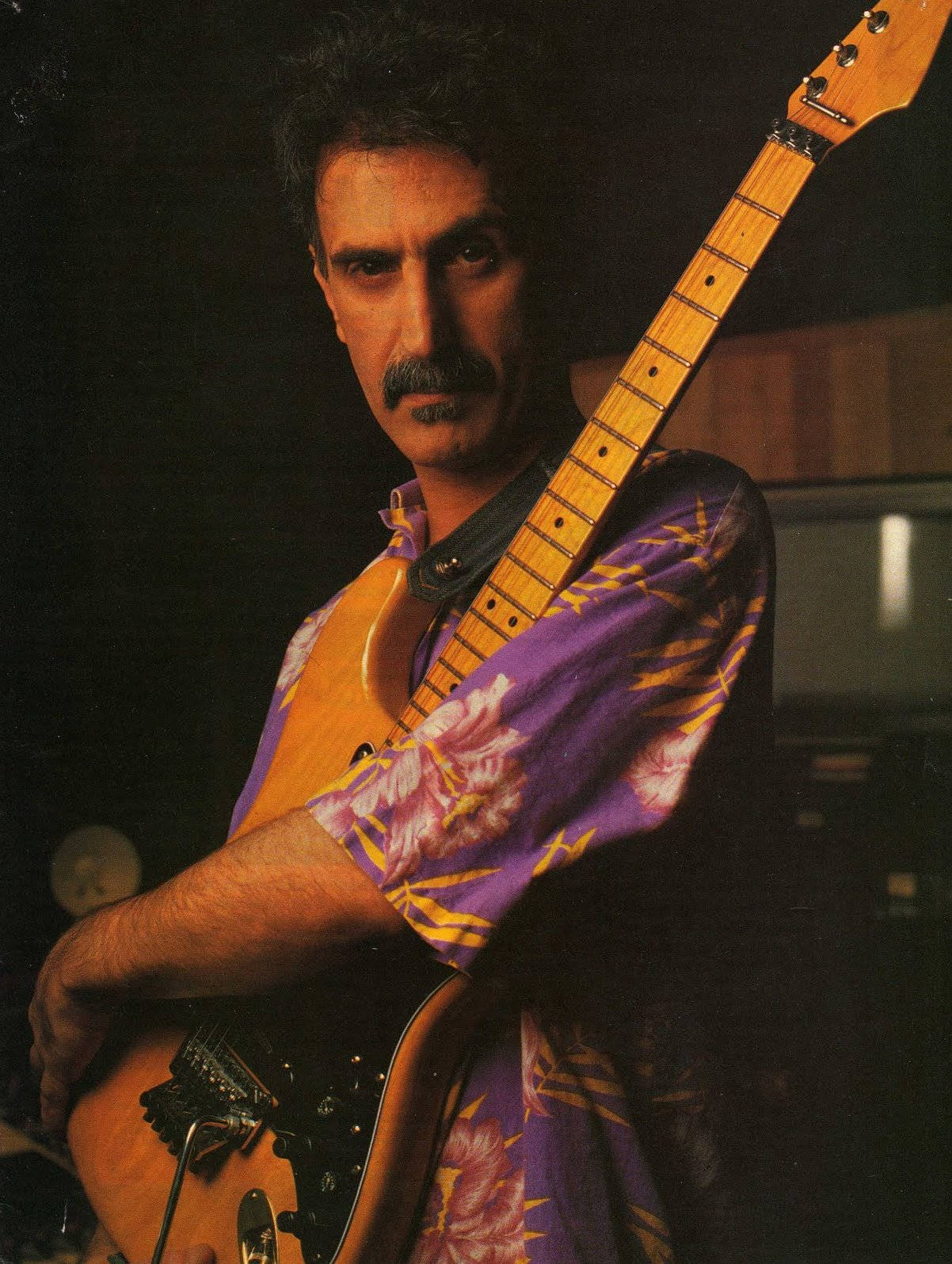 Bandleader Frank Zappa Background