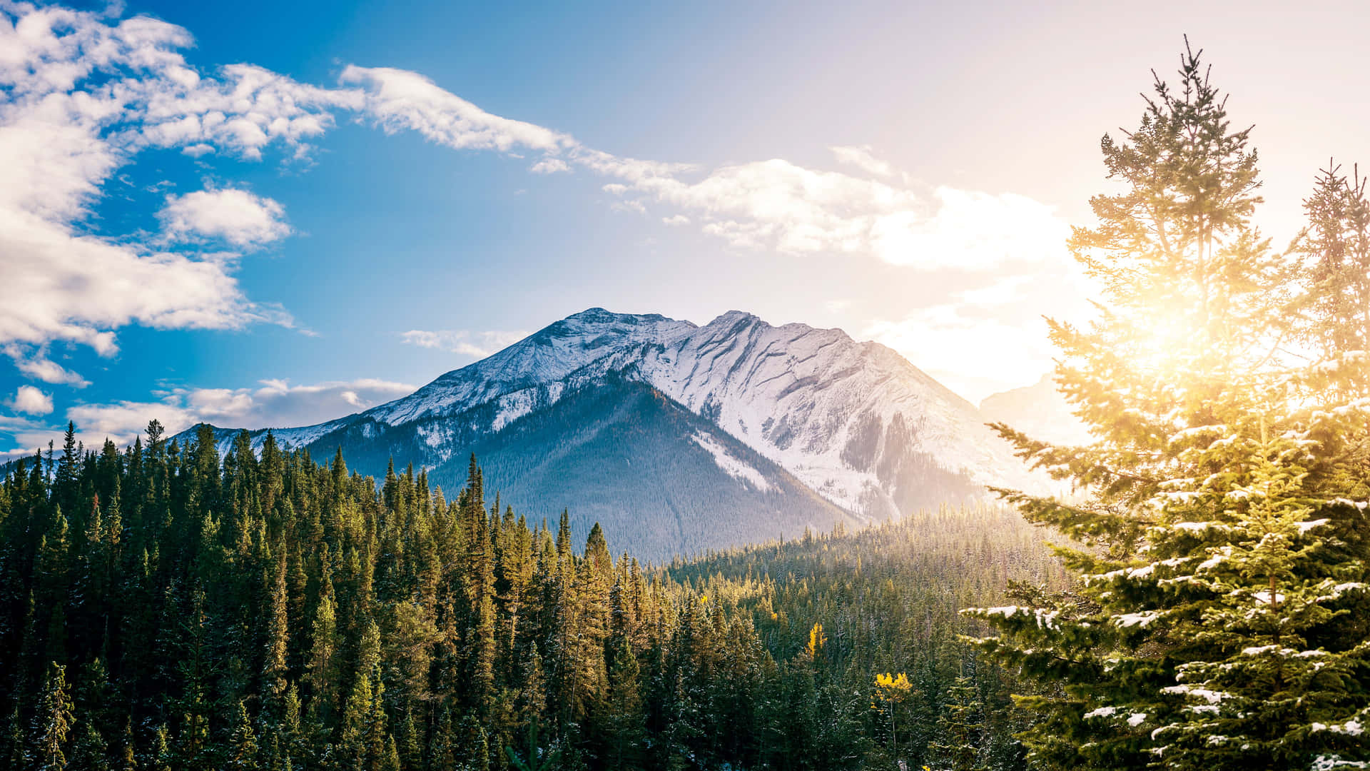 Banff National Park Canada Mountain Landscape