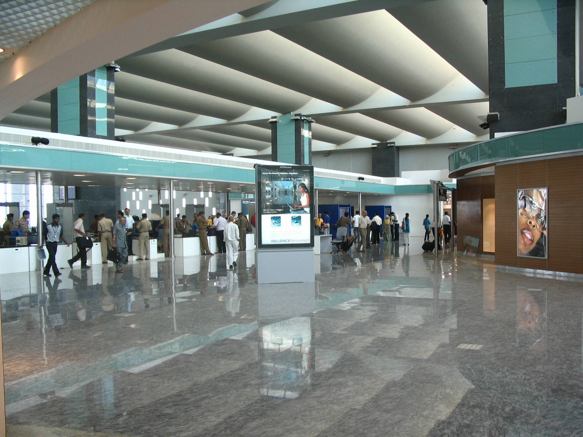 Bangalore International Airport Terminal Background