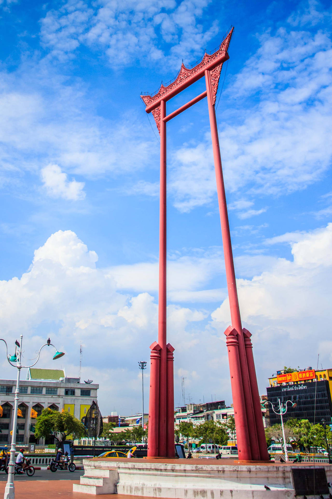 Bangkok's Giant Swing Photography Background