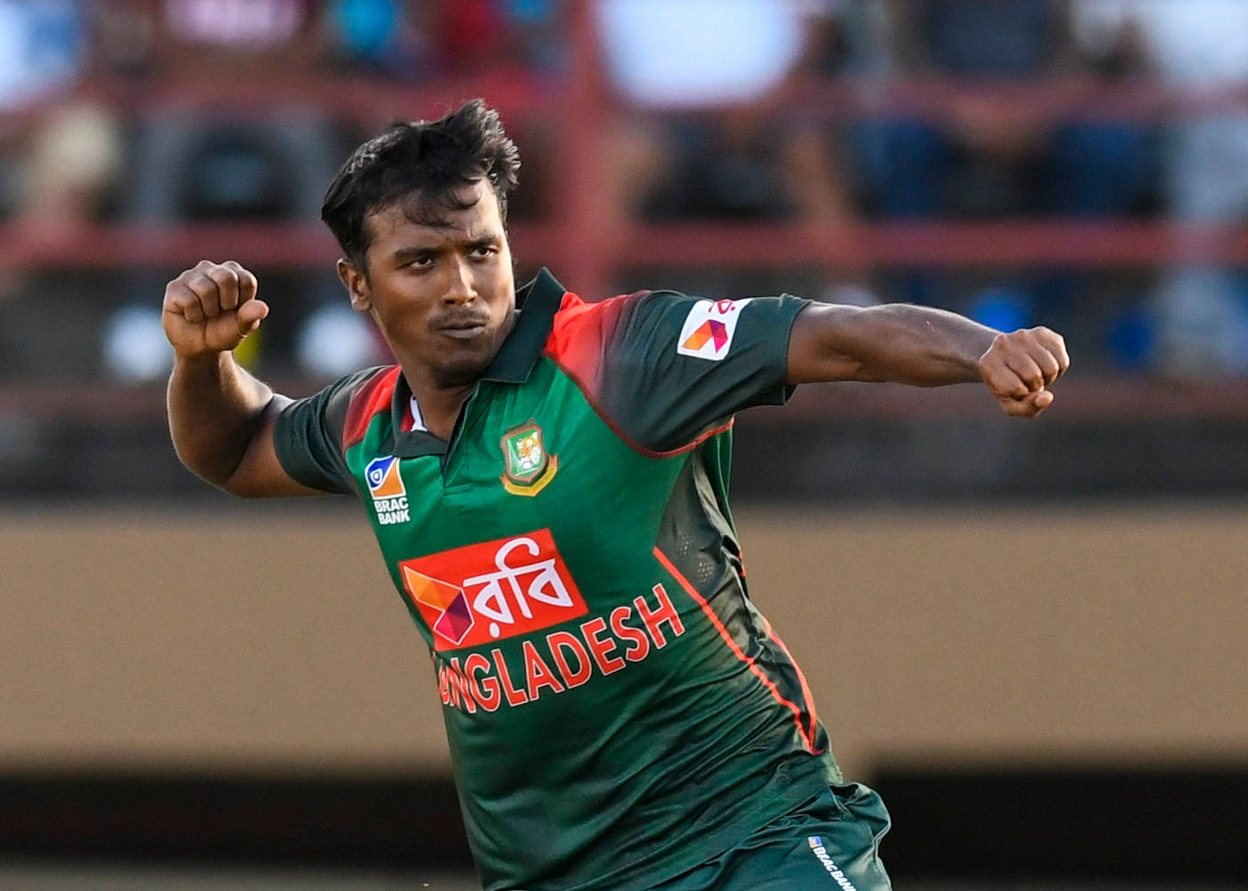 Bangladesh Cricket Bowler Rubel Hossain Background