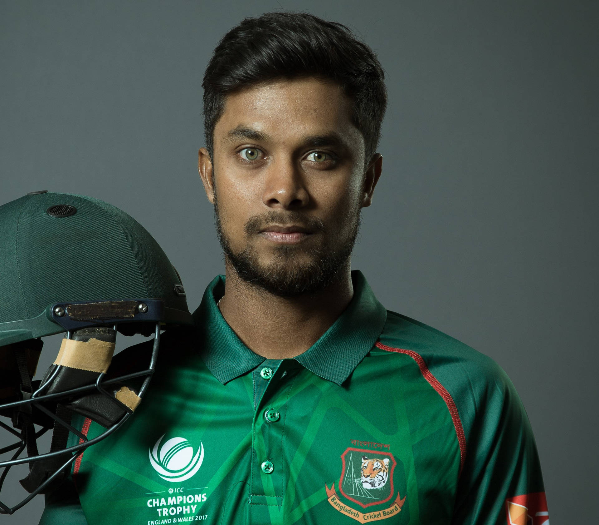 Bangladesh Cricket Sabbir Portrait Background