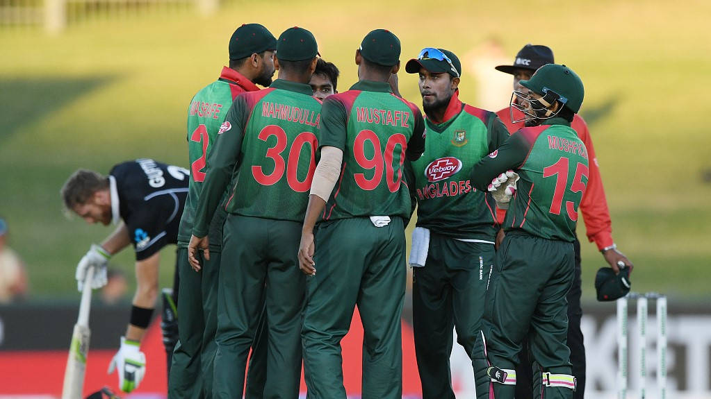 Bangladesh Cricket Team Players Snapshot Background