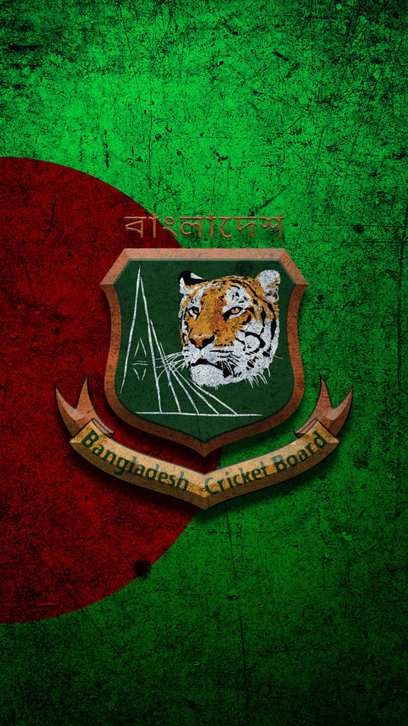 Bangladesh Cricket Tiger Logo Background