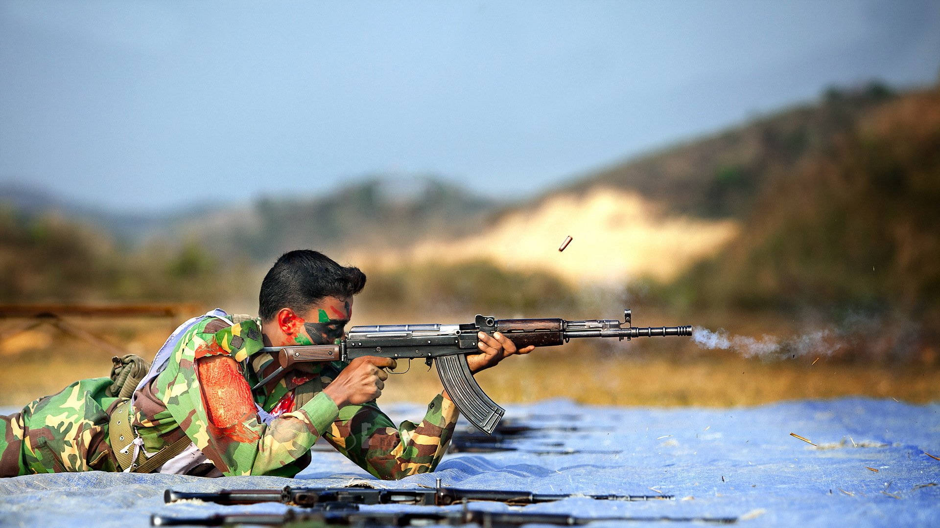 Bangladesh Strong Soldier Background