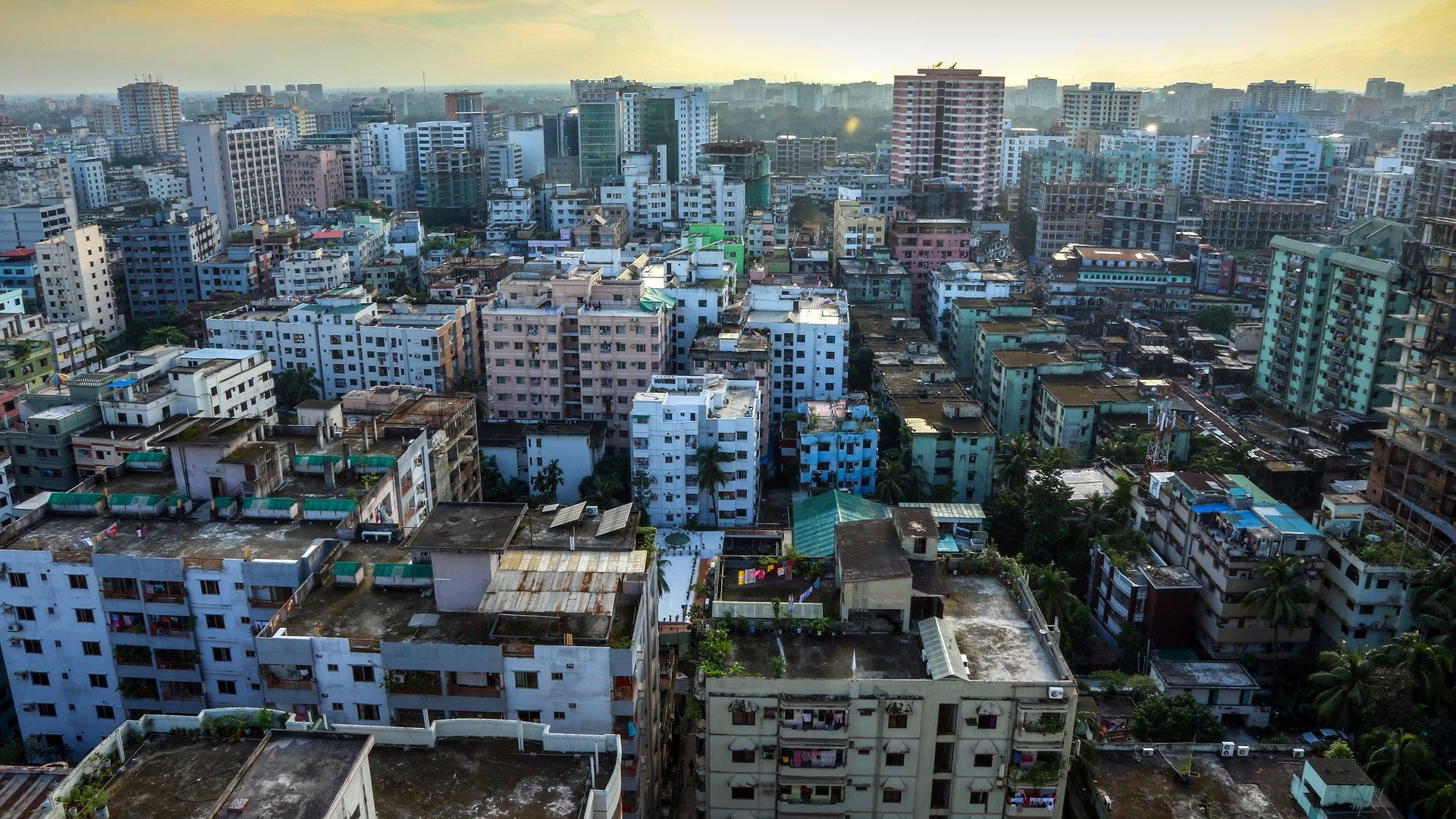 Bangladesh Urbanized Area Background