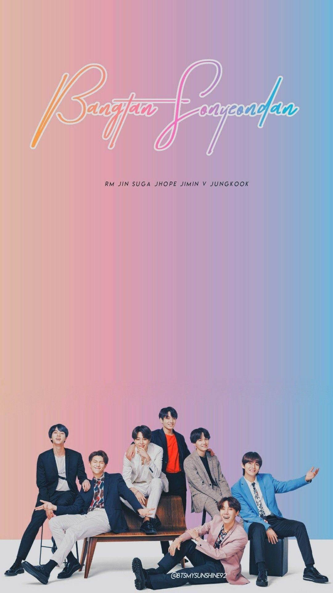 Bangtan Sonyeondan Lockscreen Bts Background