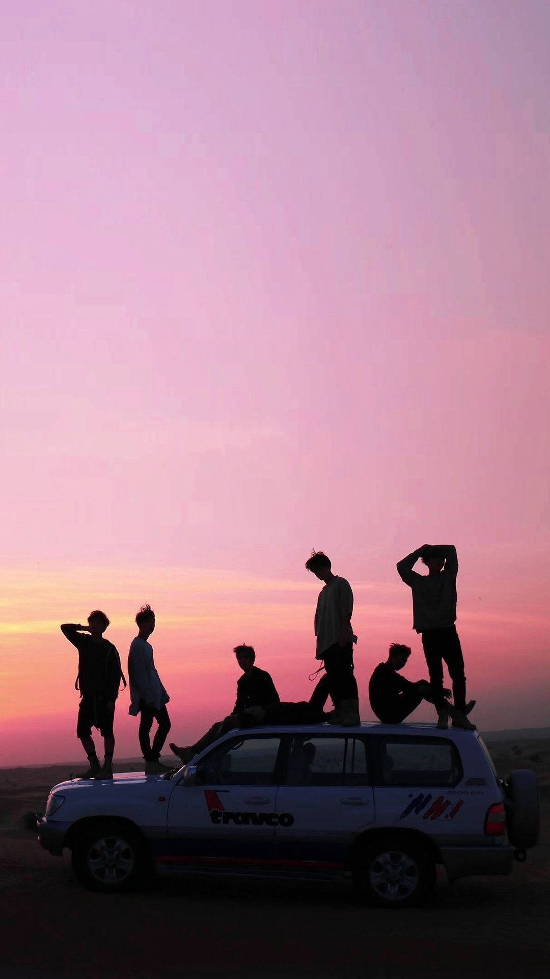 Bangtantv Silhouette Background