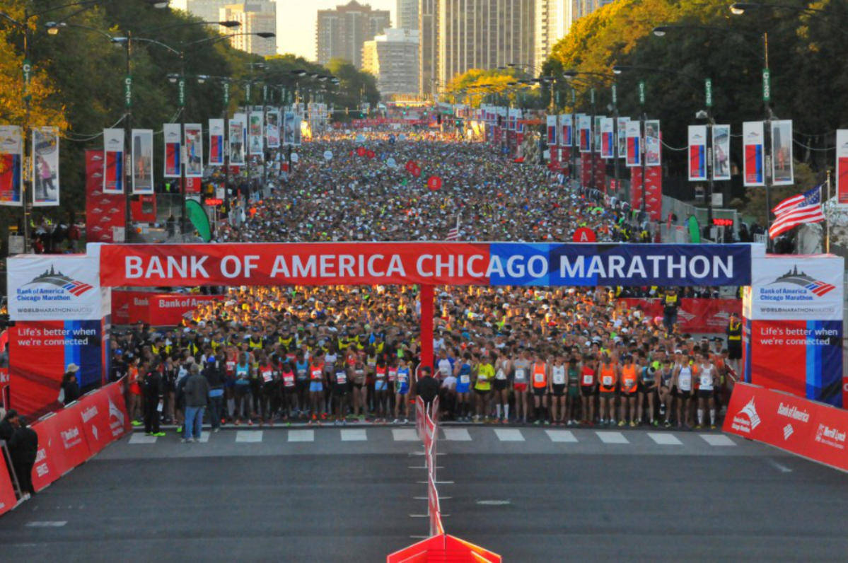 Bank Of America Chicago Marathon Background