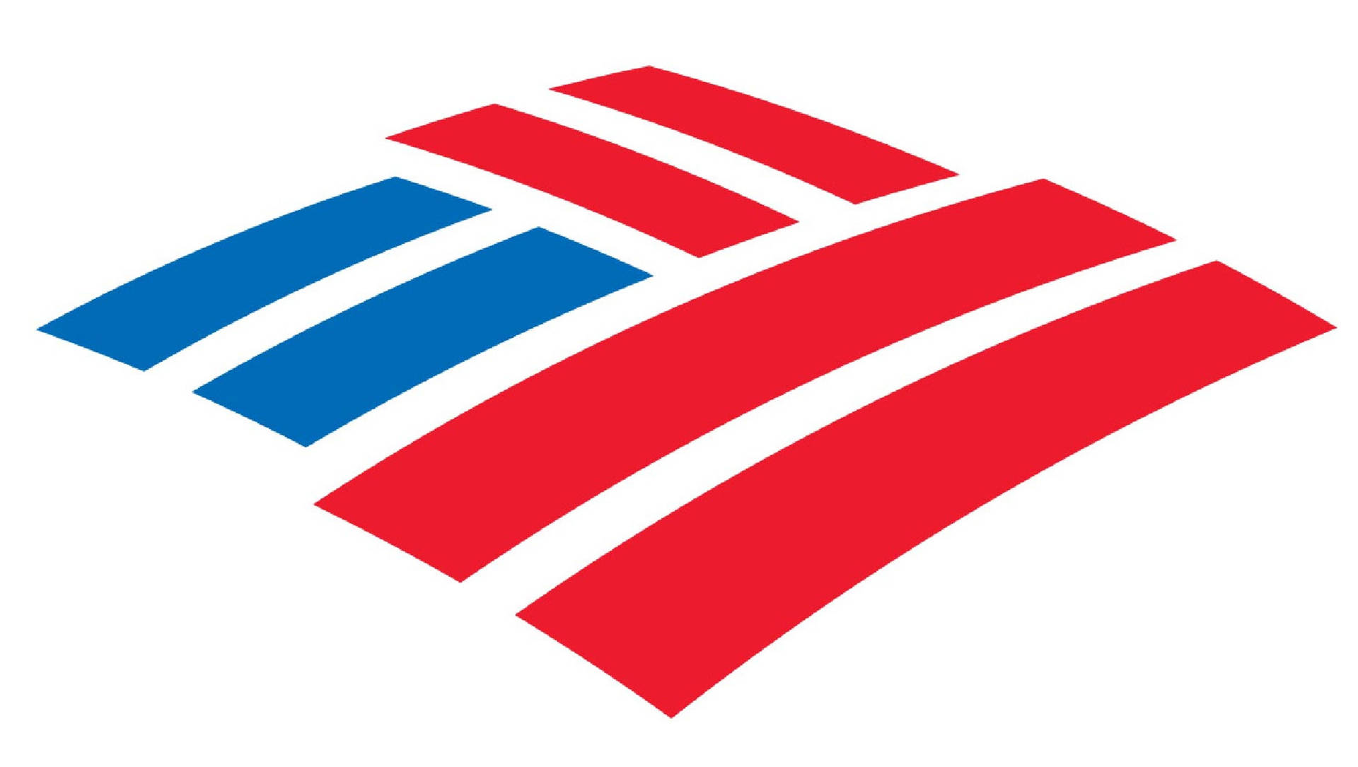 Bank Of America Stylized Flag Logo