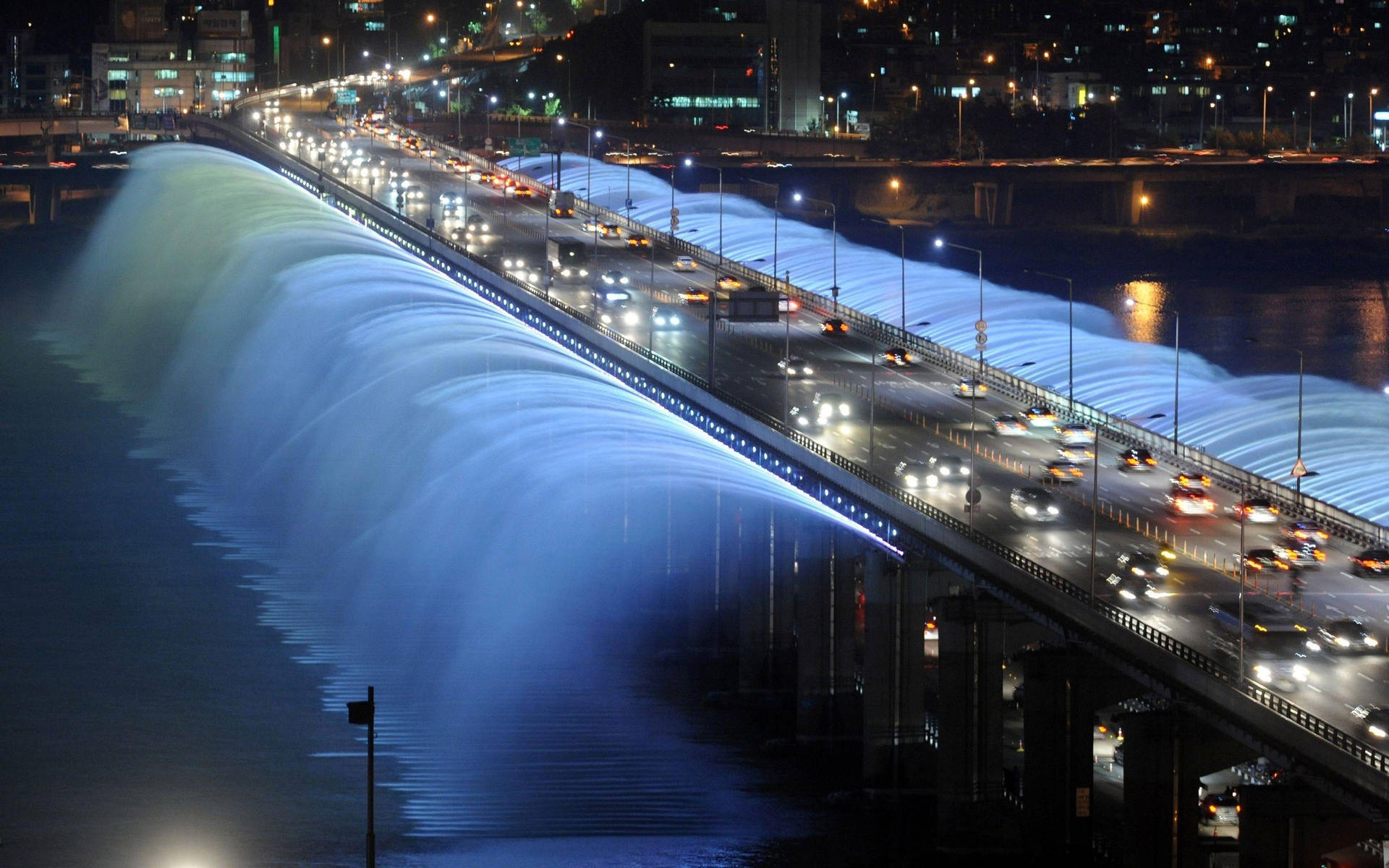 Banpo Bridge South Korea Background