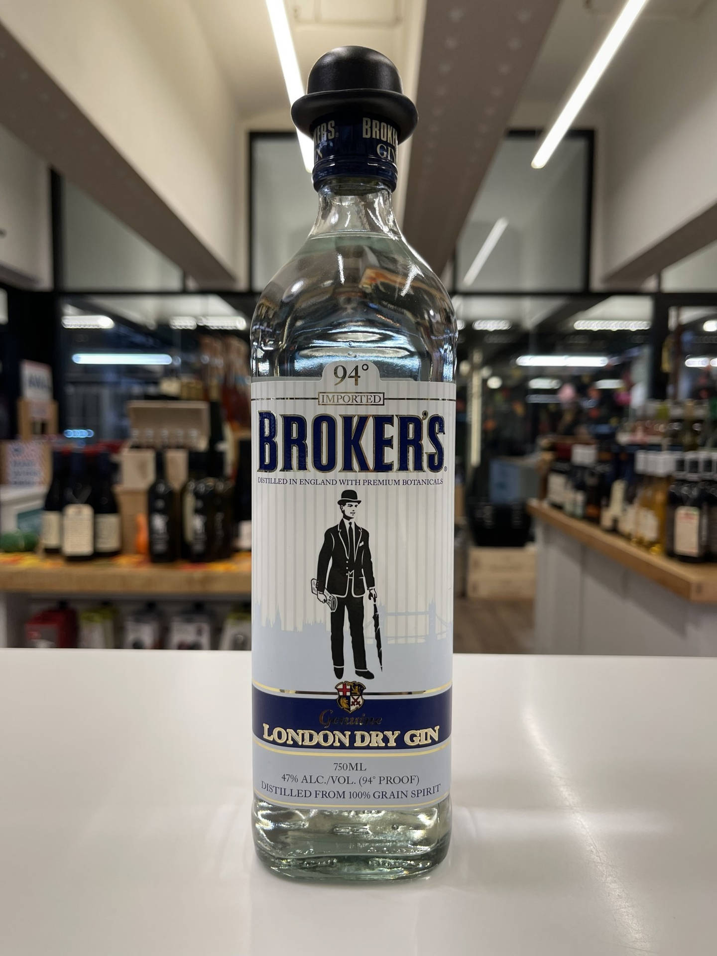 Bar Brokers Gin Background