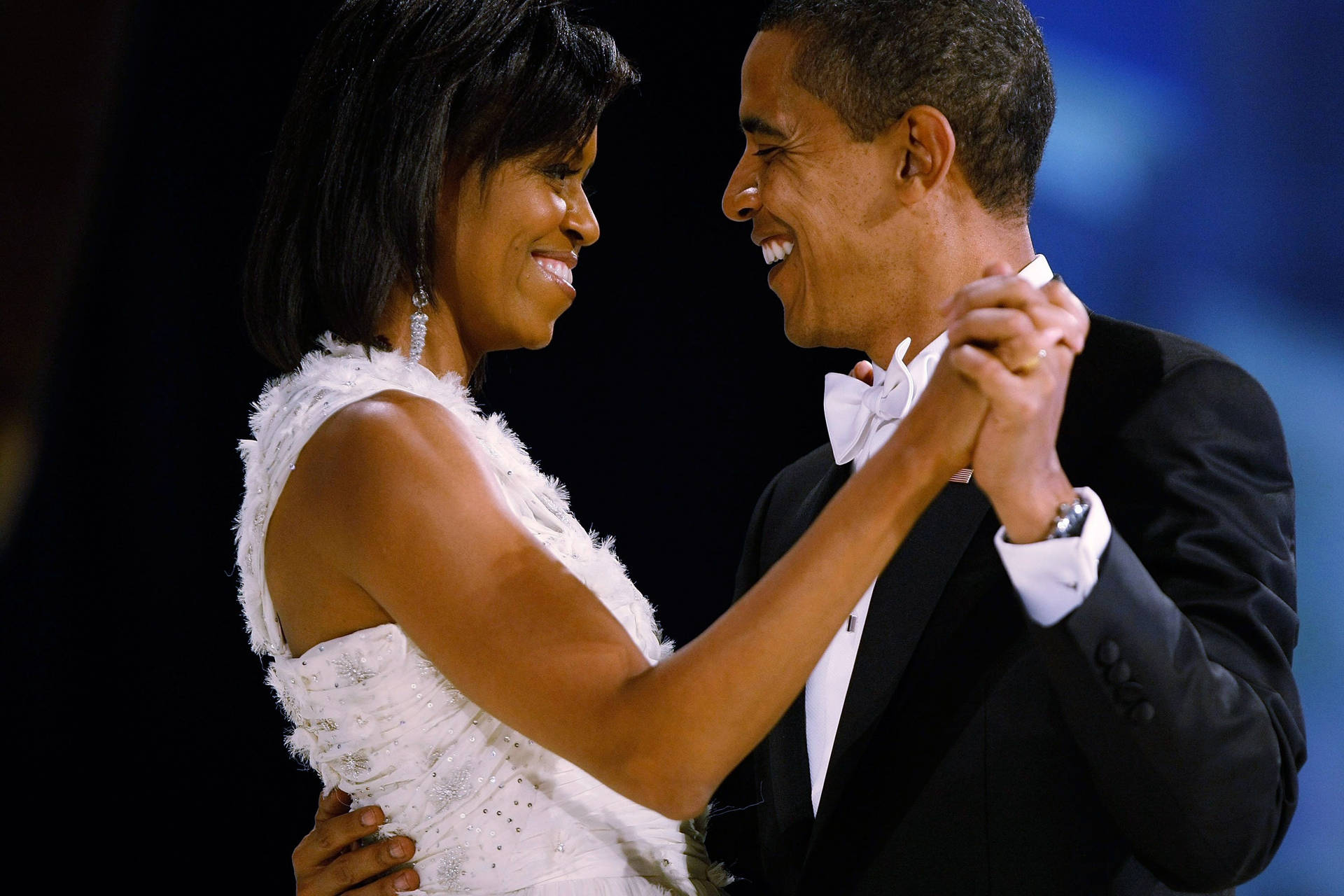 Barack Obama And His Wife Background