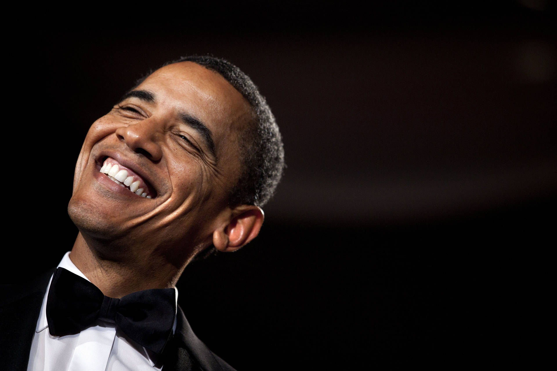 Barack Obama Happy President Background