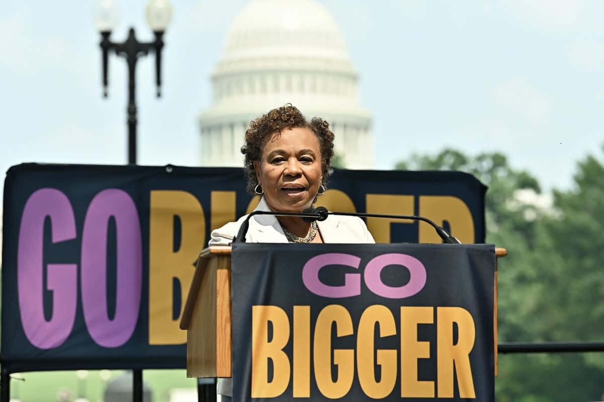 Barbara Lee Go Bigger Background