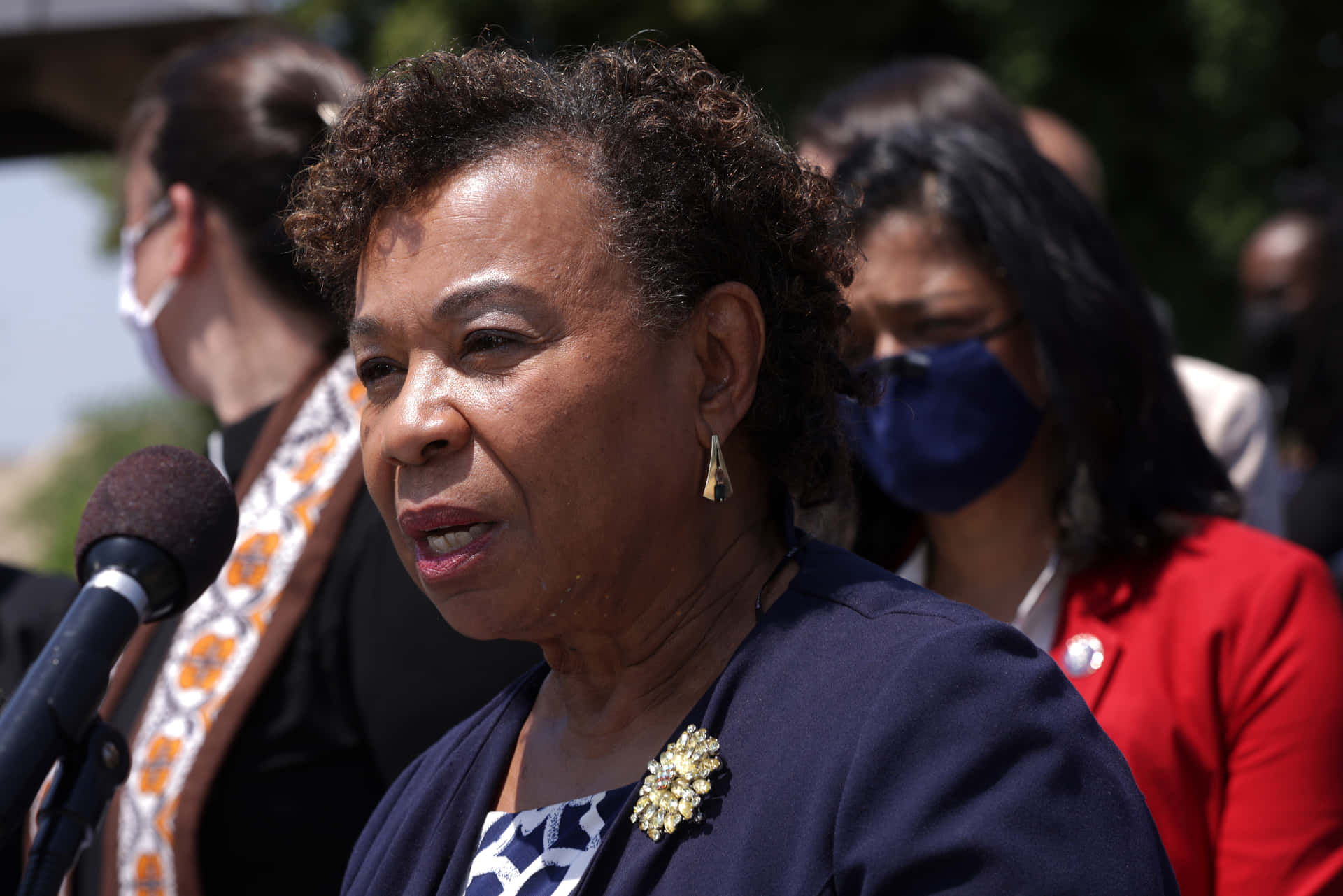 Barbara Lee Talking Background