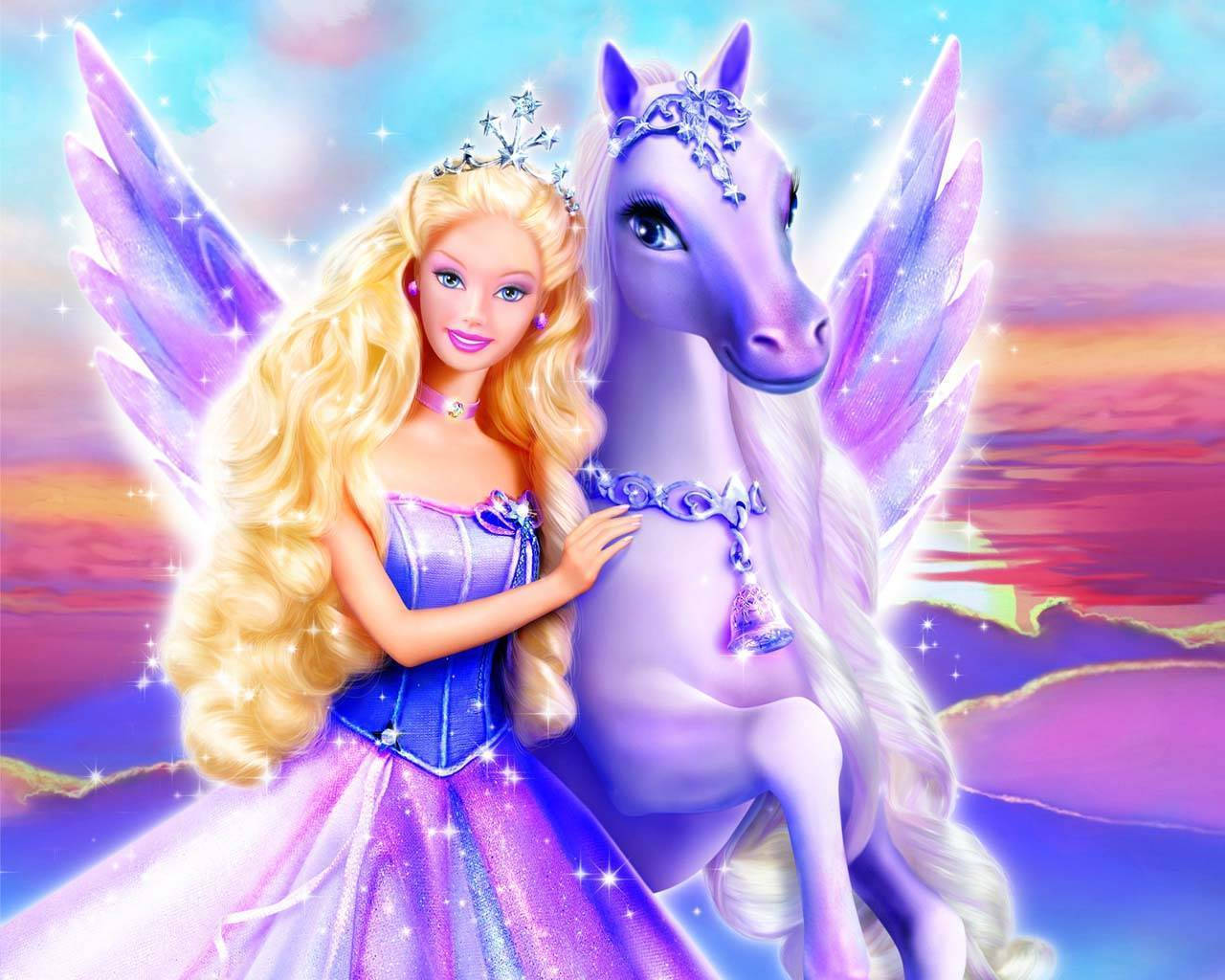 Barbie And The Magic Of Pegasus Background