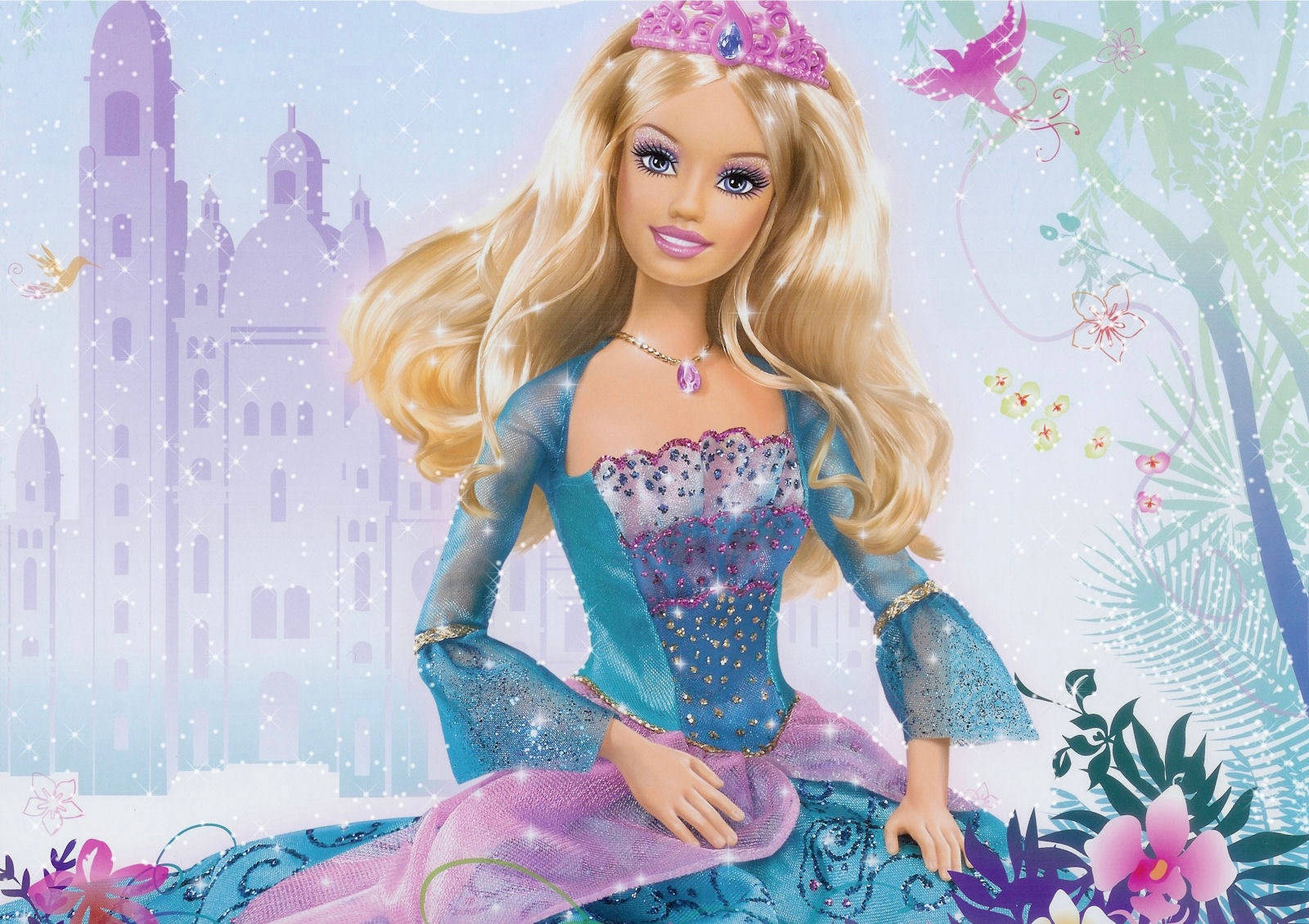 Barbie Beautiful Princess Background