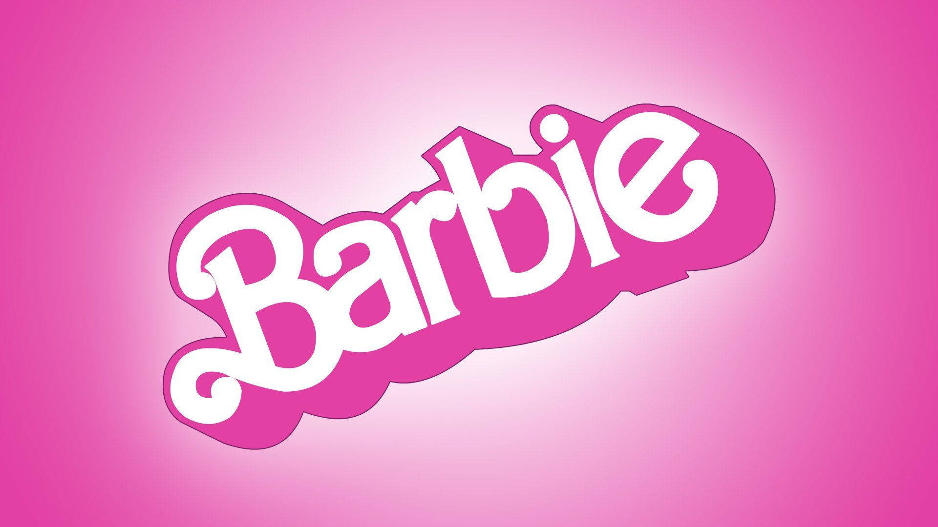 Barbie Brand In Pink Background