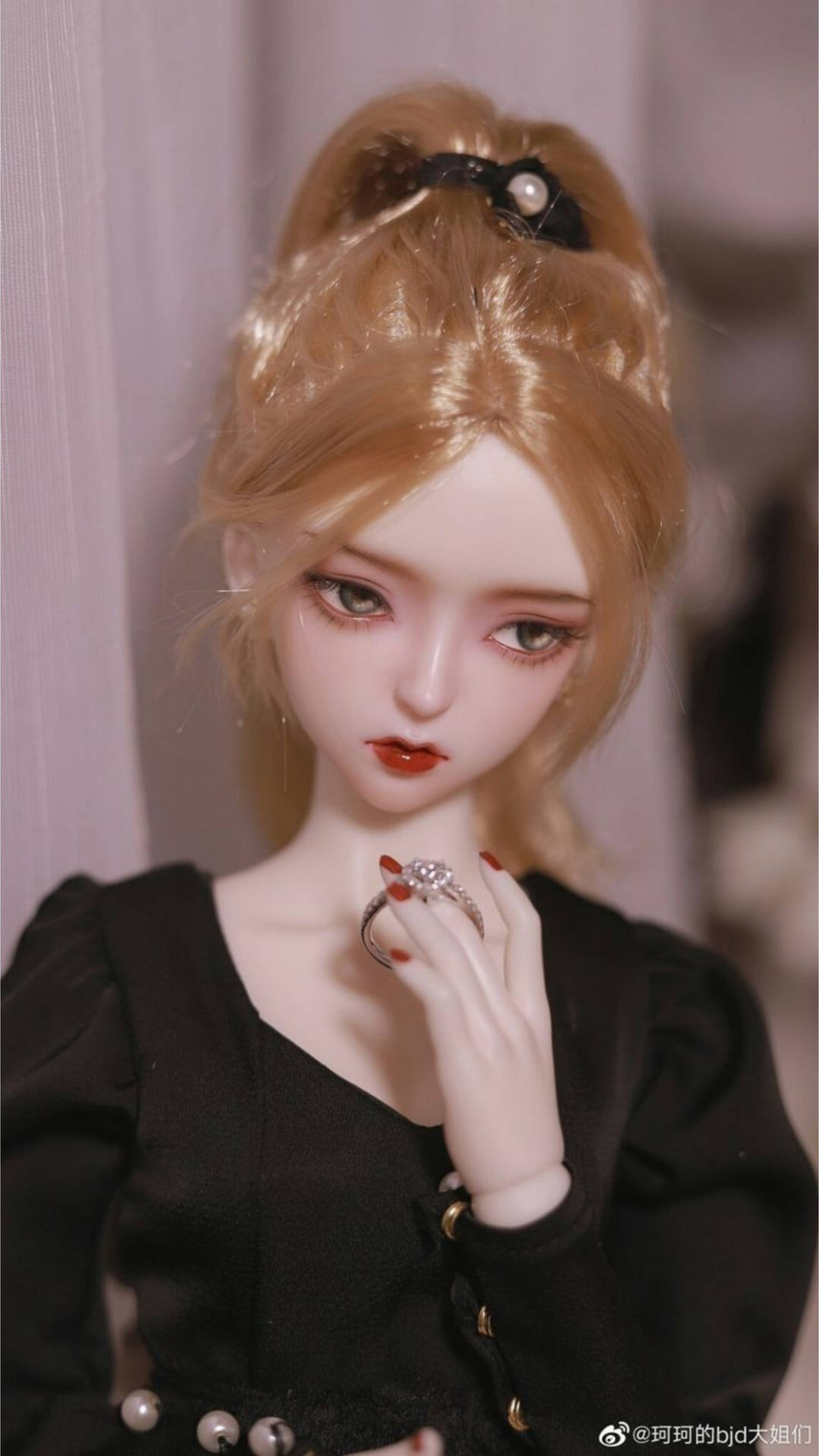 Barbie Doll Elegant High Ponytail