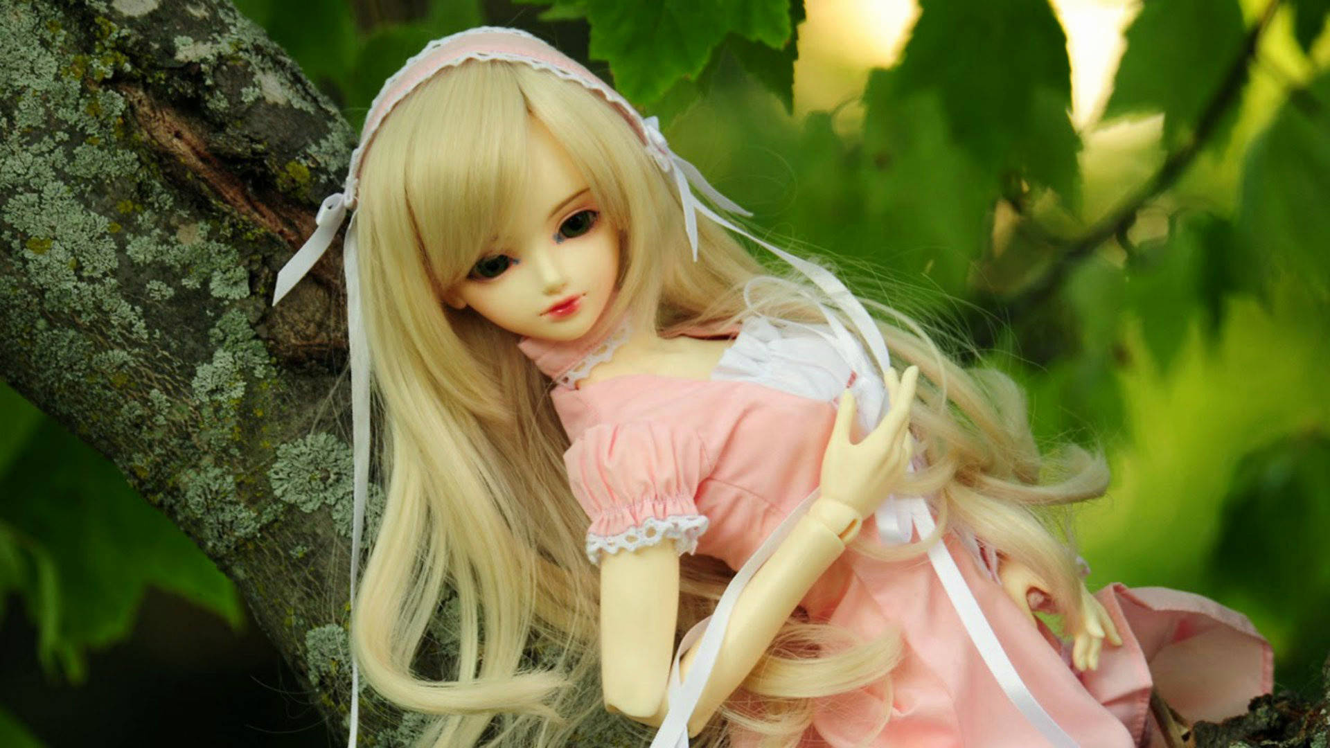 Barbie Doll Maid Lolita Dress Background