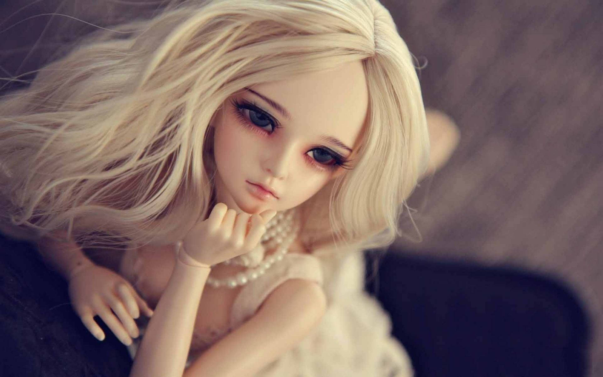 Barbie Doll Sexy Blonde Hair Background