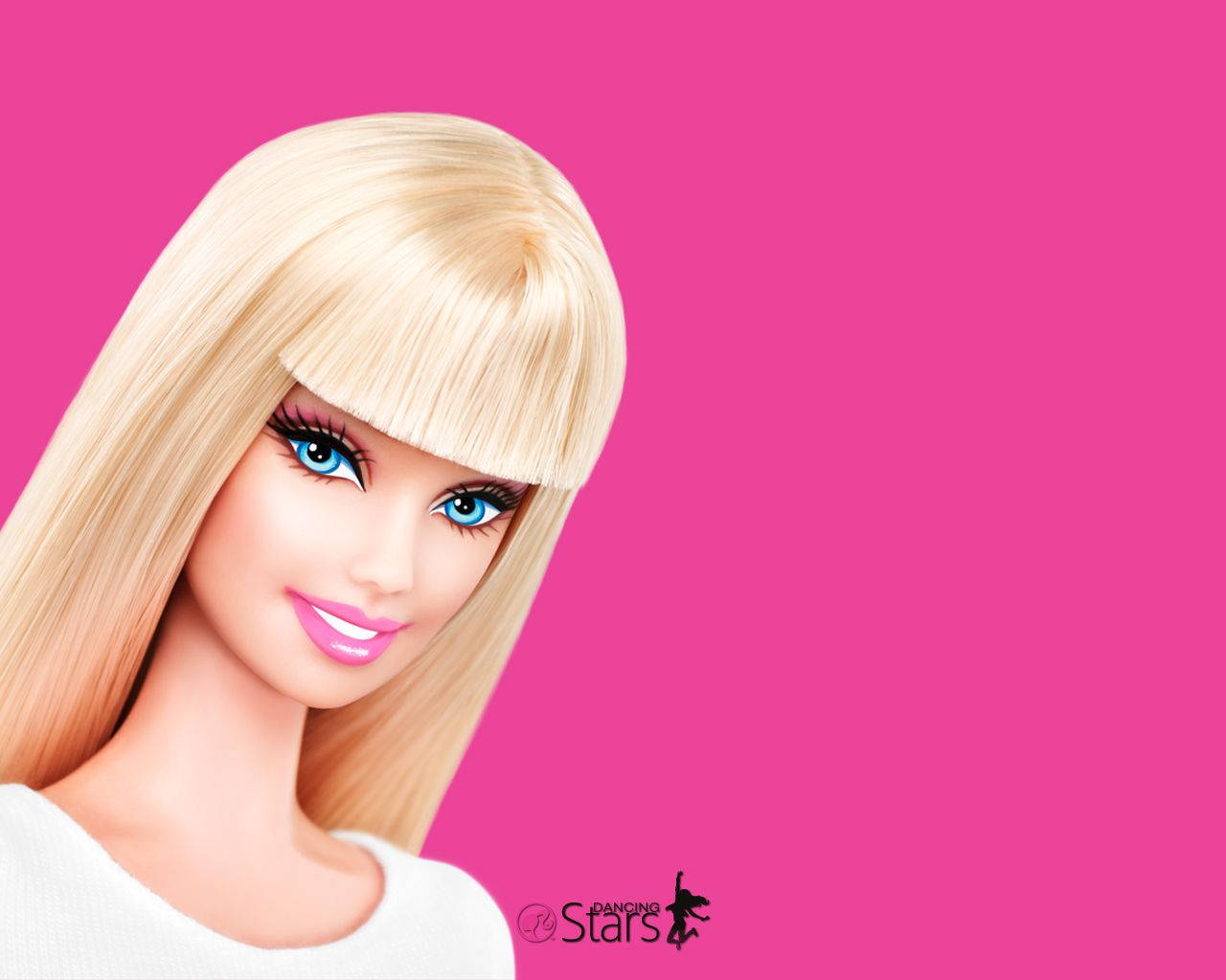 Barbie Is Rocking A Chic Blonde Look Background