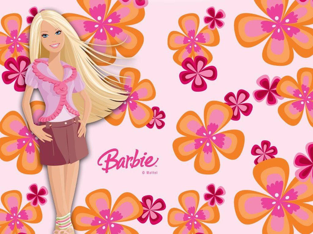 Barbie Loves Bringing The Beauty Of Summer Indoors Background