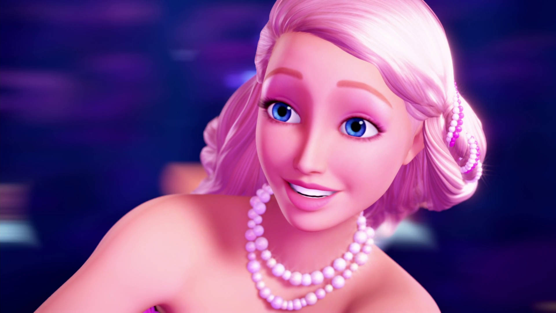 Barbie Princess Merliah Close-up Background