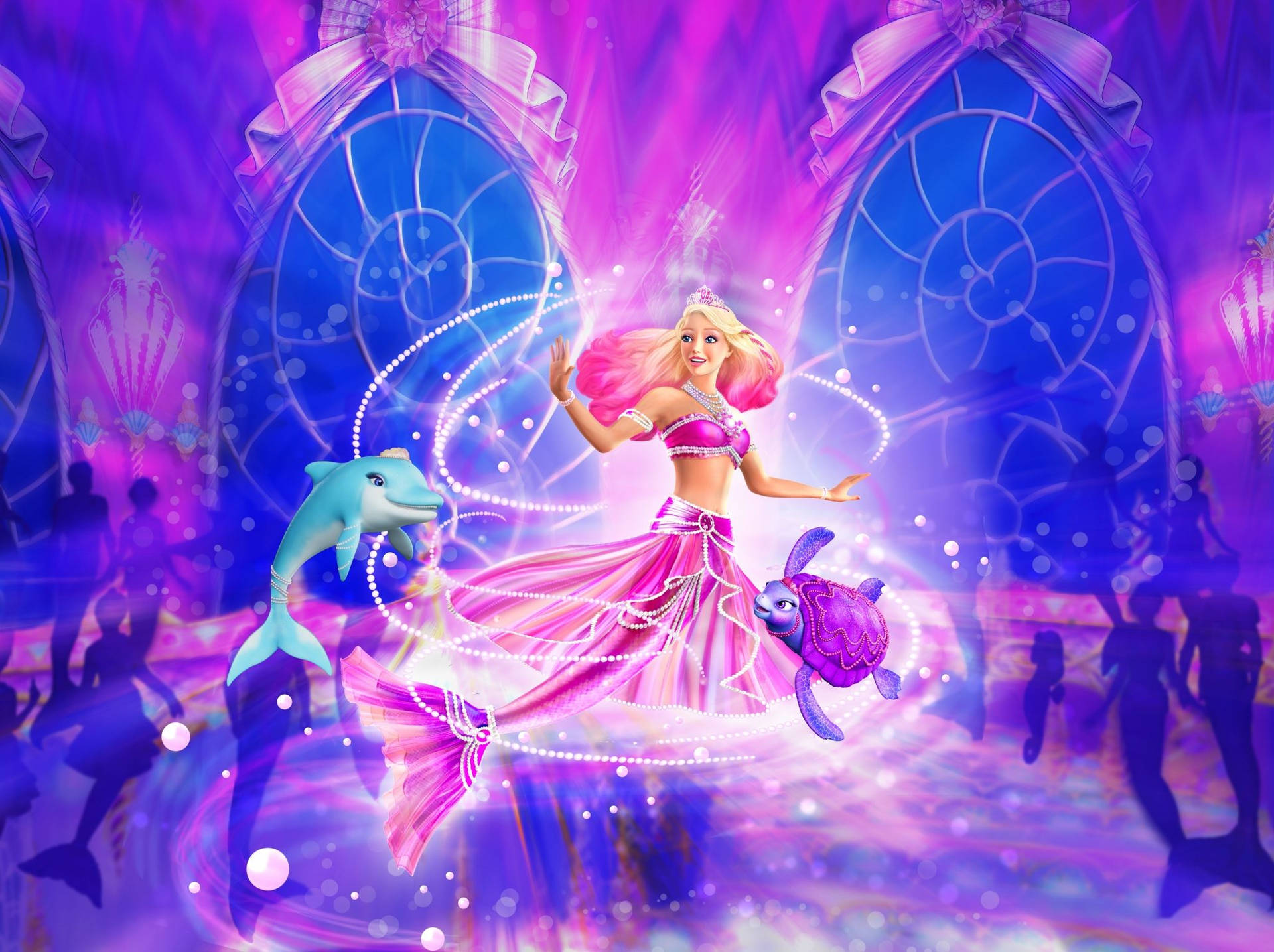 Barbie Princess Mermaid Tale Background