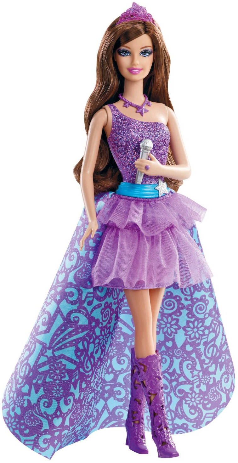 Barbie Princess Pop Star Keira Doll Background