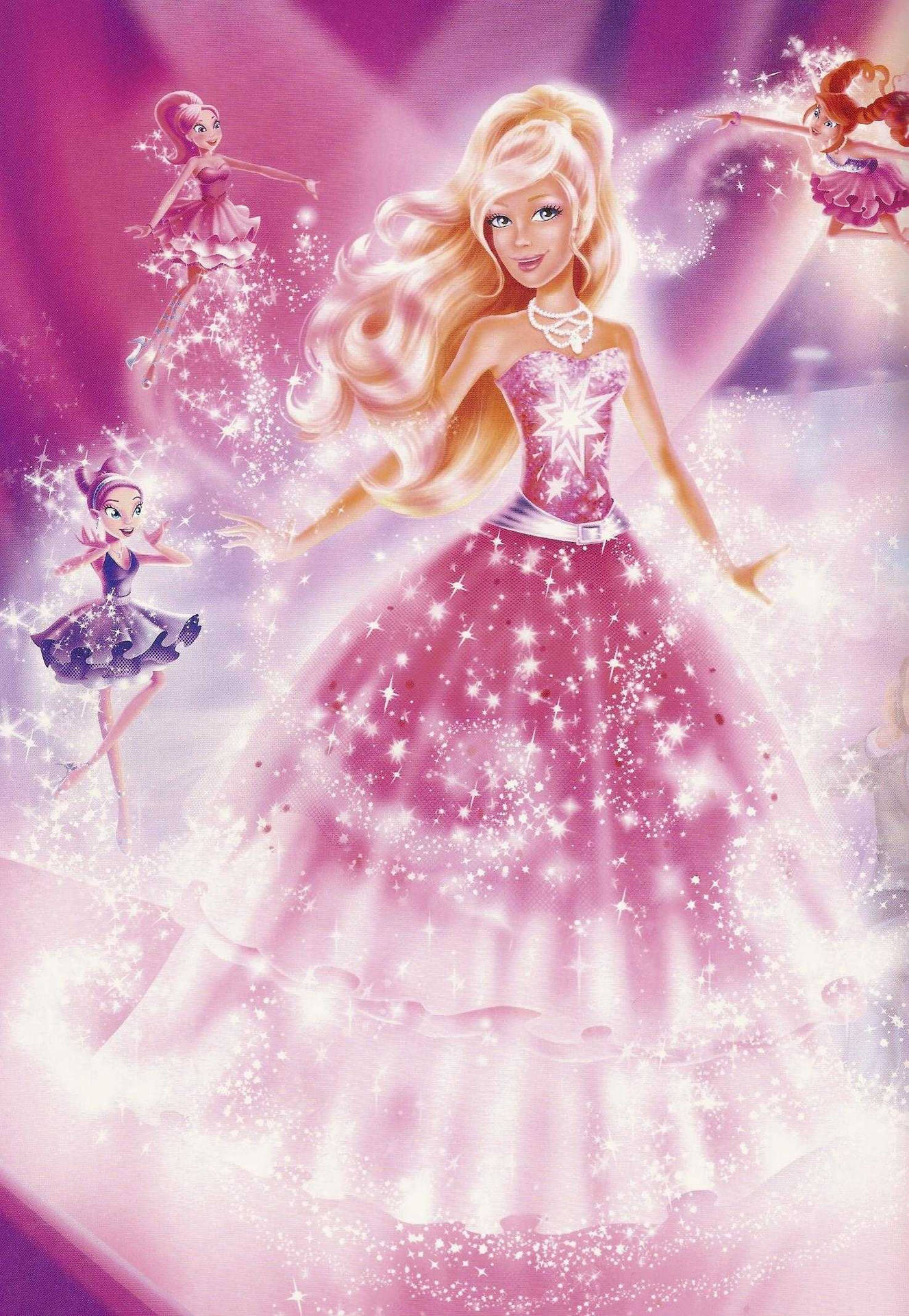 Barbie Princess Pop Star Sparkling Tori Background