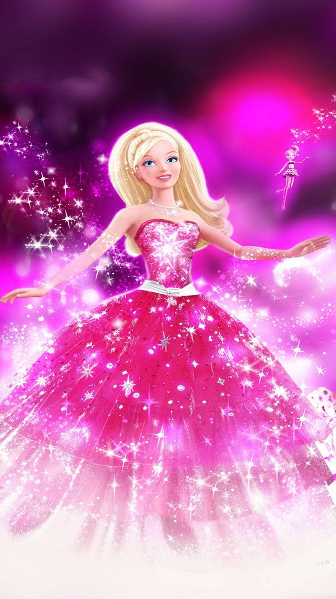 Barbie Princess Pop Star Sparkly Tori Background