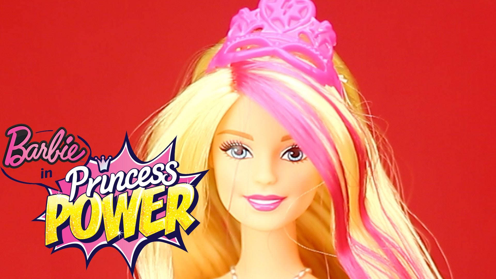 Barbie Princess Power Close-up Background