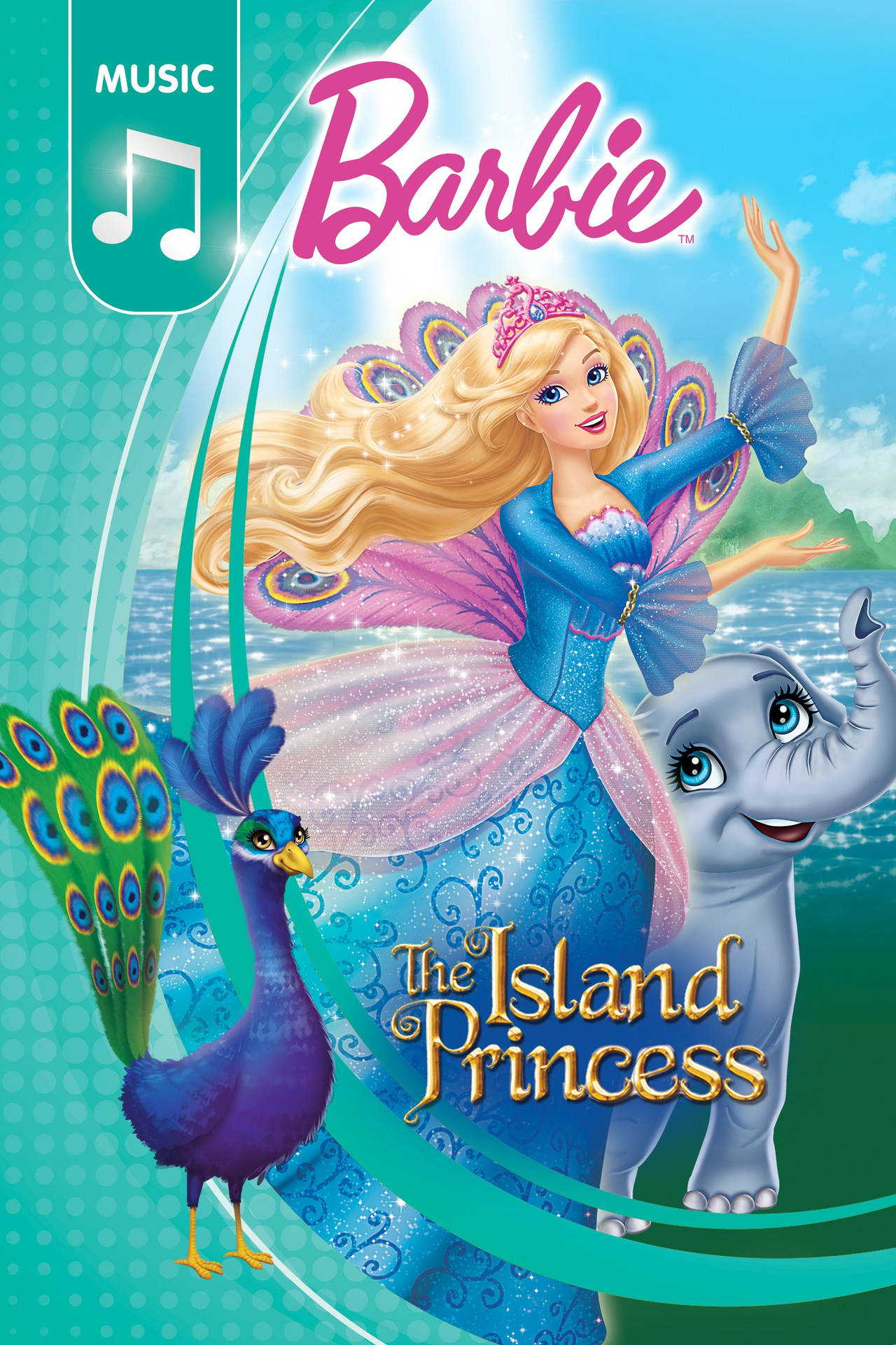 Barbie Princess The Island Princess Cover Background