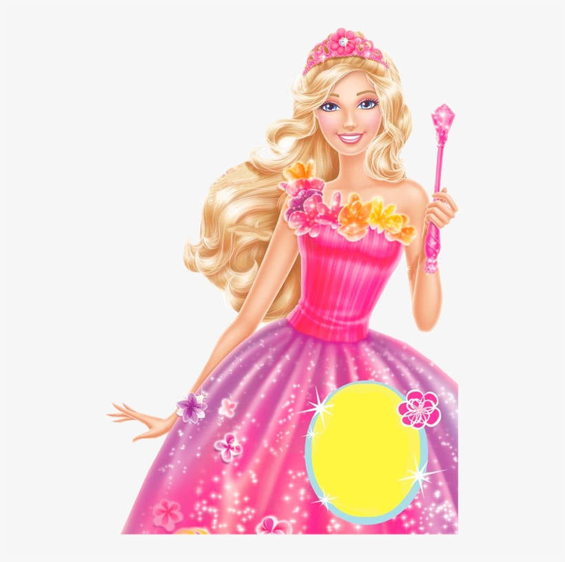Barbie Princess With A Wand Background