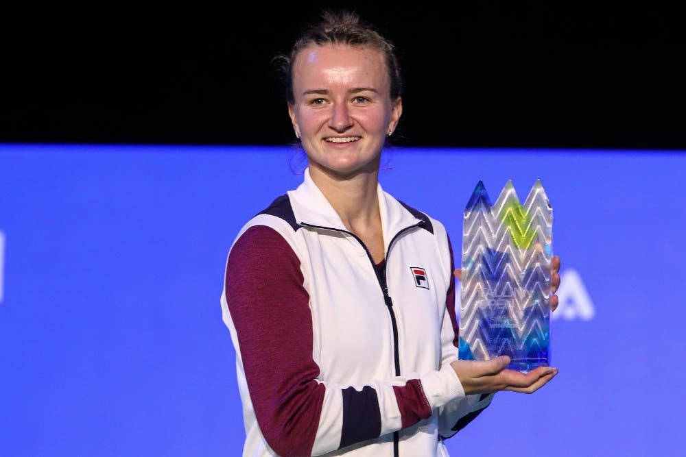 Barbora Krejcikova Fourth Title For The Czech Background