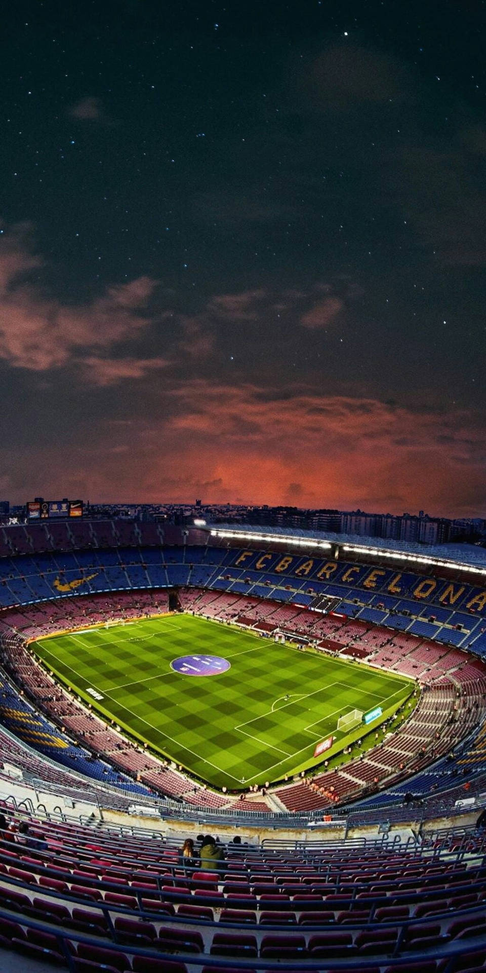 Barcelona Fc Field Background