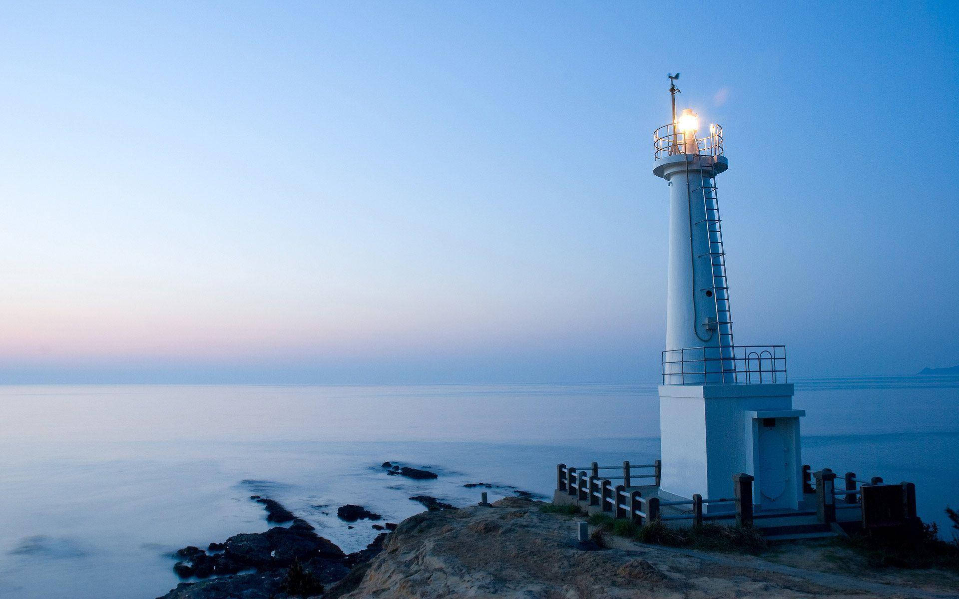 Bare Lighthouse Background