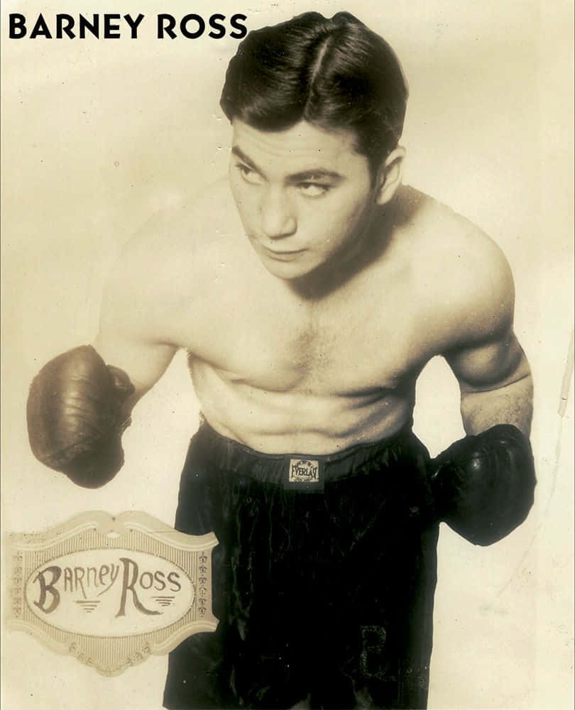 Barney Ross - Boxing Poster Background