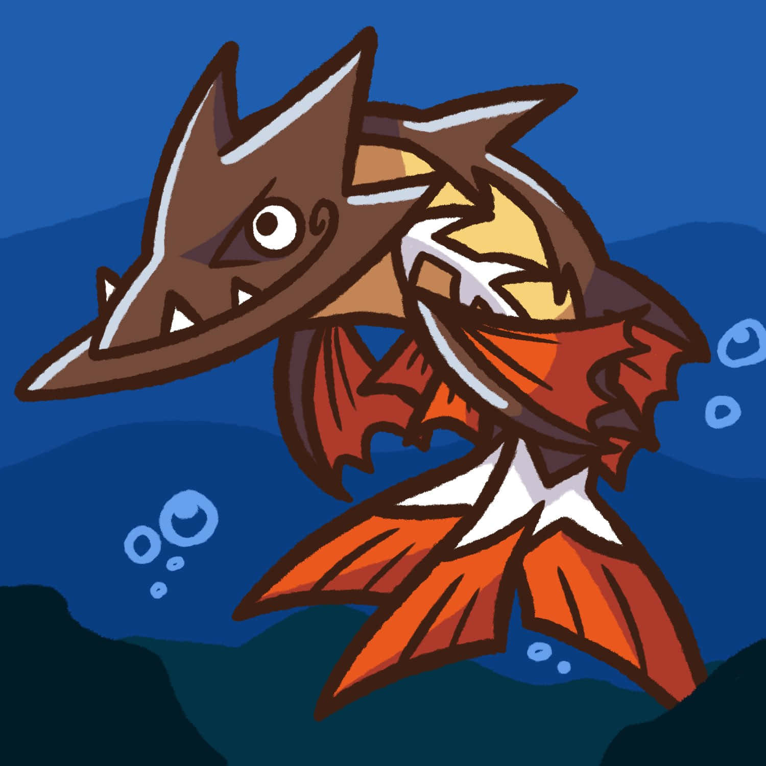 Barraskewda Art Underwater