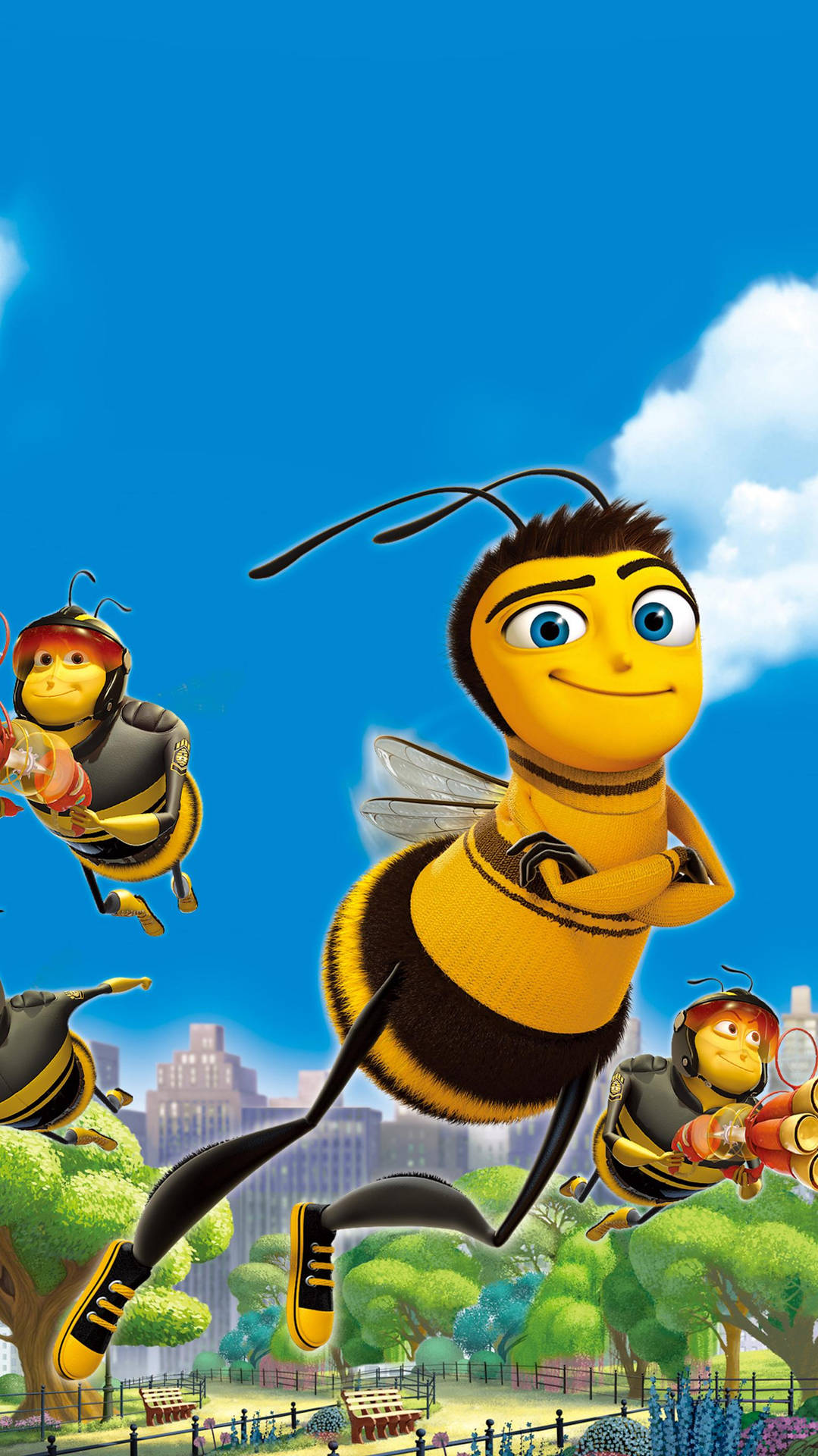 Barry B. Benson From The Animated Bee Movie Background