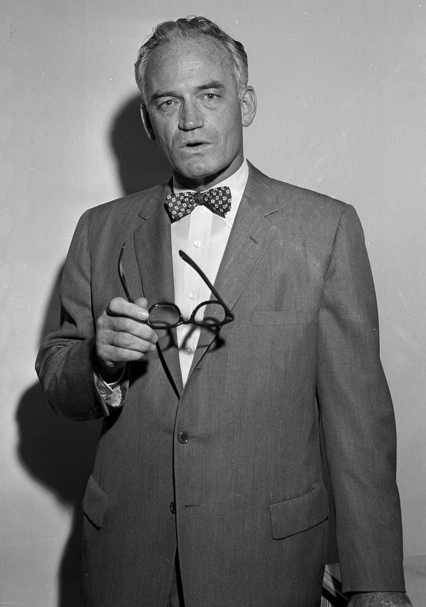 Barry Goldwater Portraitwith Glasses