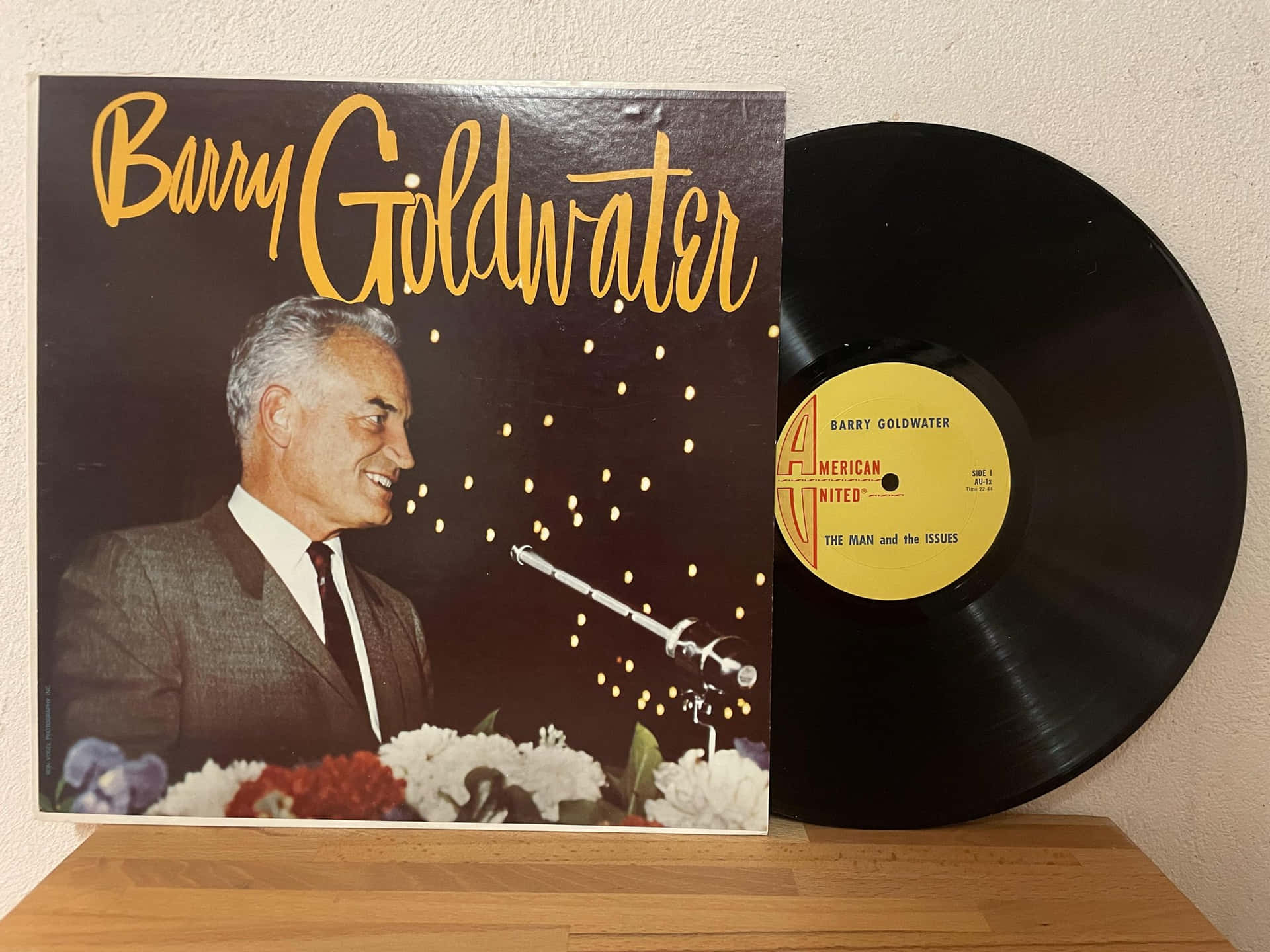Barry Goldwater Vinyl Background