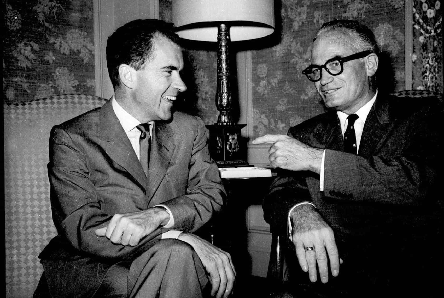 Barry Goldwater With Richard Nixon