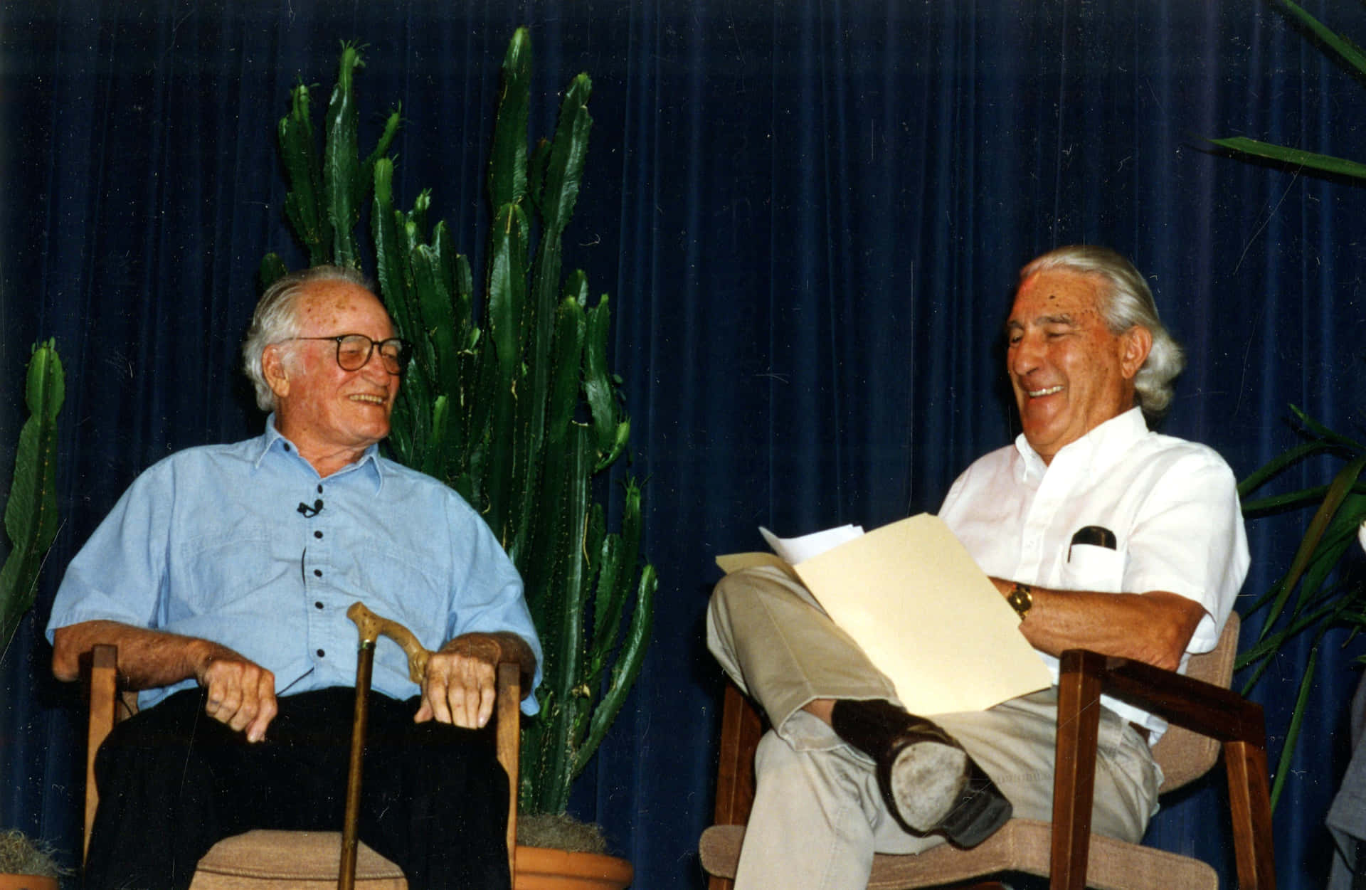 Barry Goldwater With Stewart Udall
