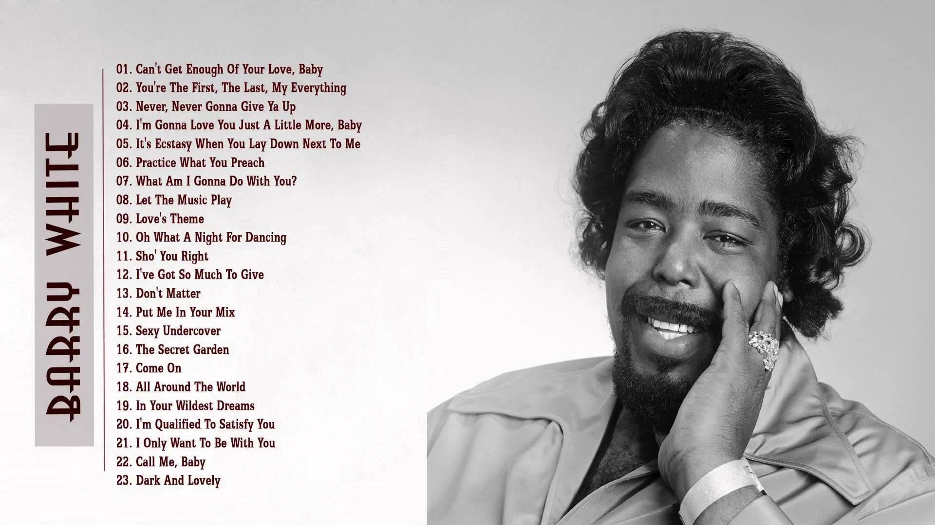 Barry White Old Songs Background