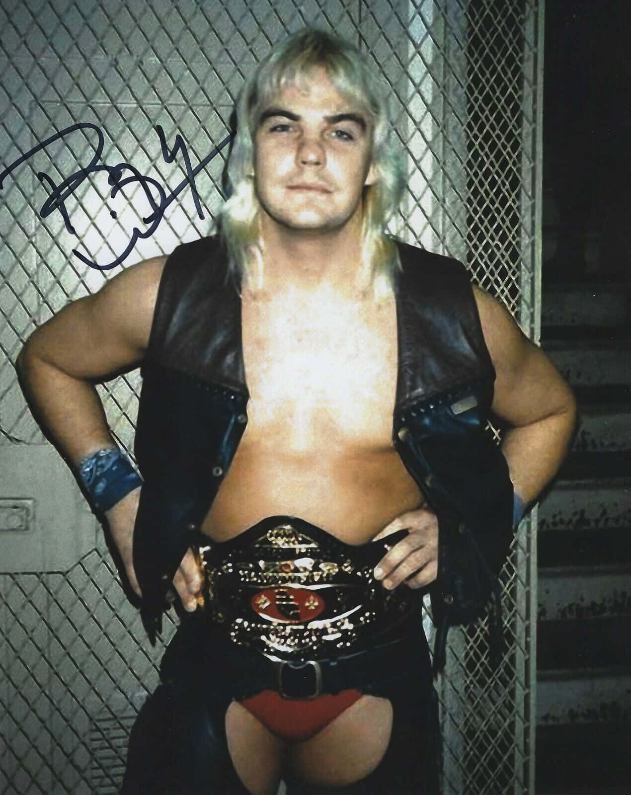 Barry Windham Black Blazer Background